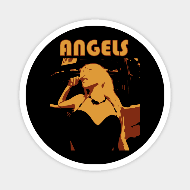 FALLEN ANGELS STYLISH DOPE DESIGN Magnet by vellouz55